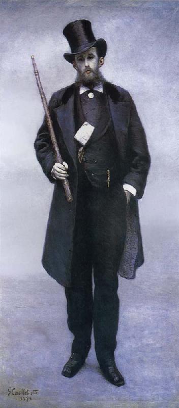 Gustave Caillebotte Portrait Sweden oil painting art
